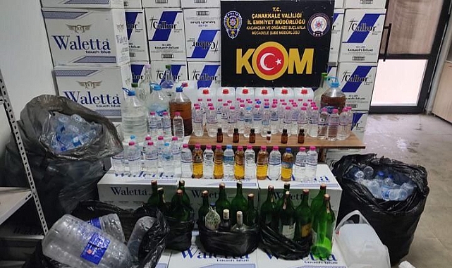 Çanakkale'de yılbaşı öncesi operasyon