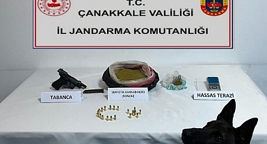 Ezine'de uyuşturucu operasyonu