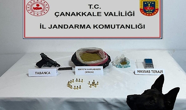 Ezine'de uyuşturucu operasyonu