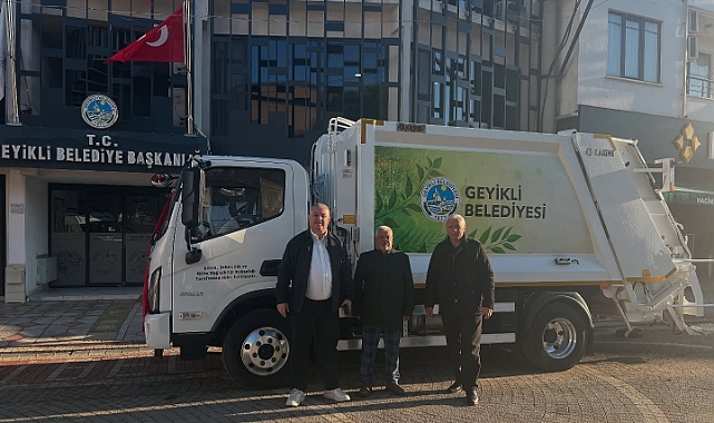 Geyikli Belediyesi'ne hibe