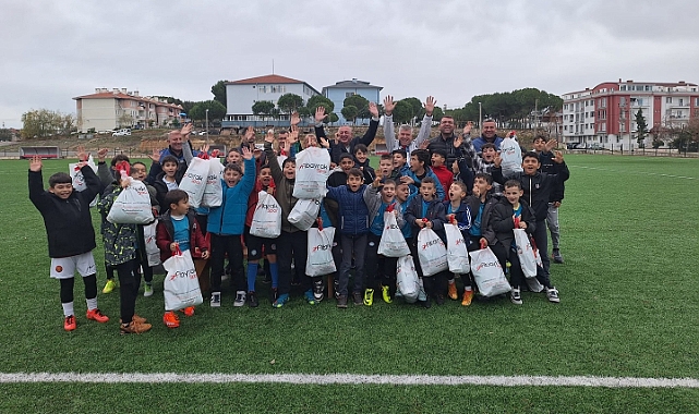 Geyikli'de sporculara destek