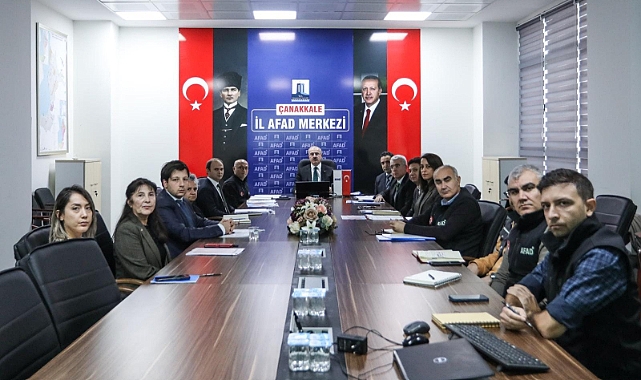 Kış tedbirleri konuşuldu