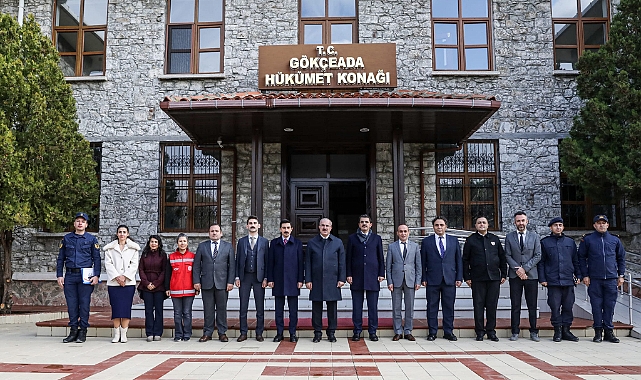 Vali Ömer Toraman'dan Gökçeada ziyareti