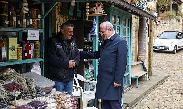 Vali Toraman'dan esnaf ziyareti