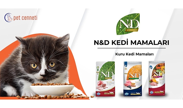 N&amp;D Kedi Maması ile Minik Dostlarınıza En İyi Bakımı Sunun