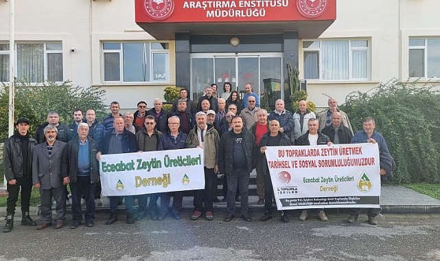 Zeytin üreticilerine eğitim gezisi