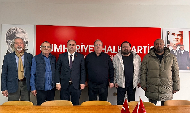 Çanakkale İnternet ve Sosyal Medya Basın Mensupları Derneği'nden CHP'ye ziyaret