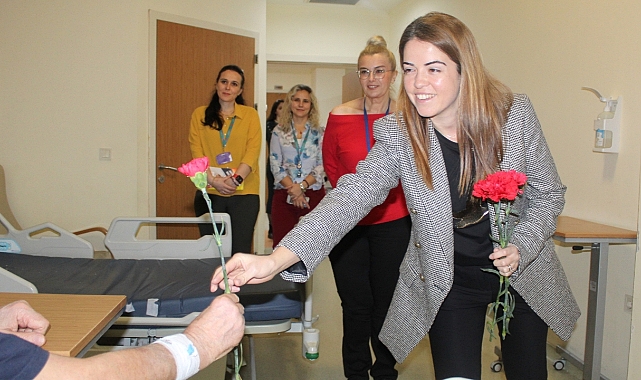ÇOMÜ Hastanesi yönetiminden anlamlı ziyaret
