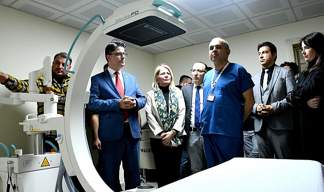 ÇOMÜ Hastanesinde Girişimsel Radyoloji Ünitesi açıldı
