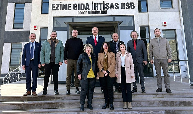 Ezine OSB'ye emlak sektöründen önemli ziyaret