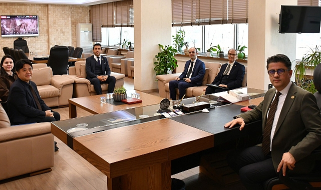Kore Yatırım ve Ticaret Ateşeliği İstanbul Ofisinden Rektör Erenoğlu'na ziyaret