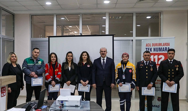 Personel başarı belgesiyle onurlandırıldı