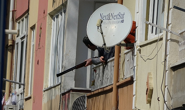 Av tüfeğiyle bir kişiyi yaralayan şahıs etkisiz hale getirildi