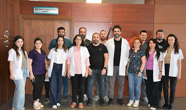 Fizik Tedavi Ünitesi 1 yılda 5 bin 483 hastaya şifa oldu