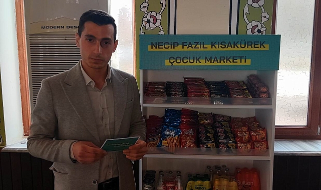 MTTB Cami çocuk market projesi ile minik yüreklere dokunuyor