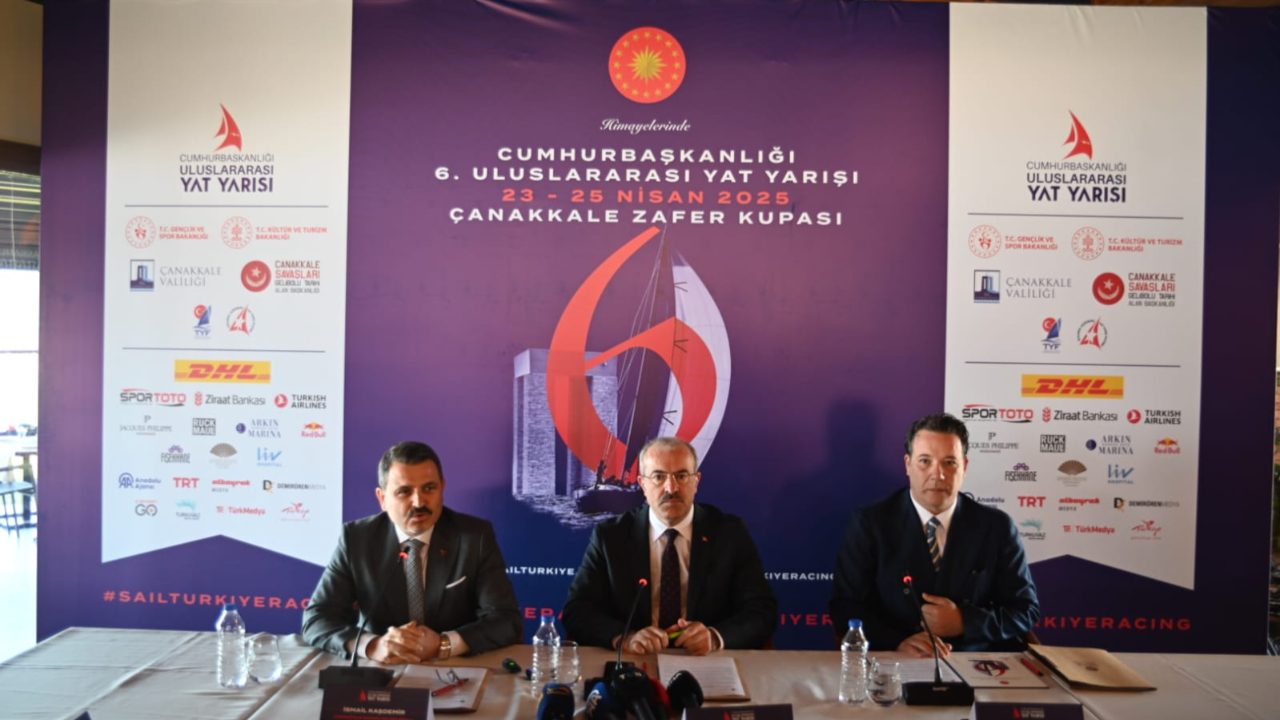 Cumhurbaşkanlığı 6. Uluslararası Yat Yarışları Çanakkale Etabıyla başlıyor