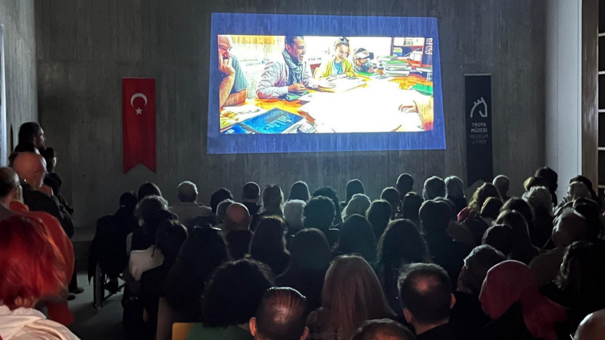 HisTroy Belgesel Filminin Galası Troya Müzesi’nde gerçekleşti
