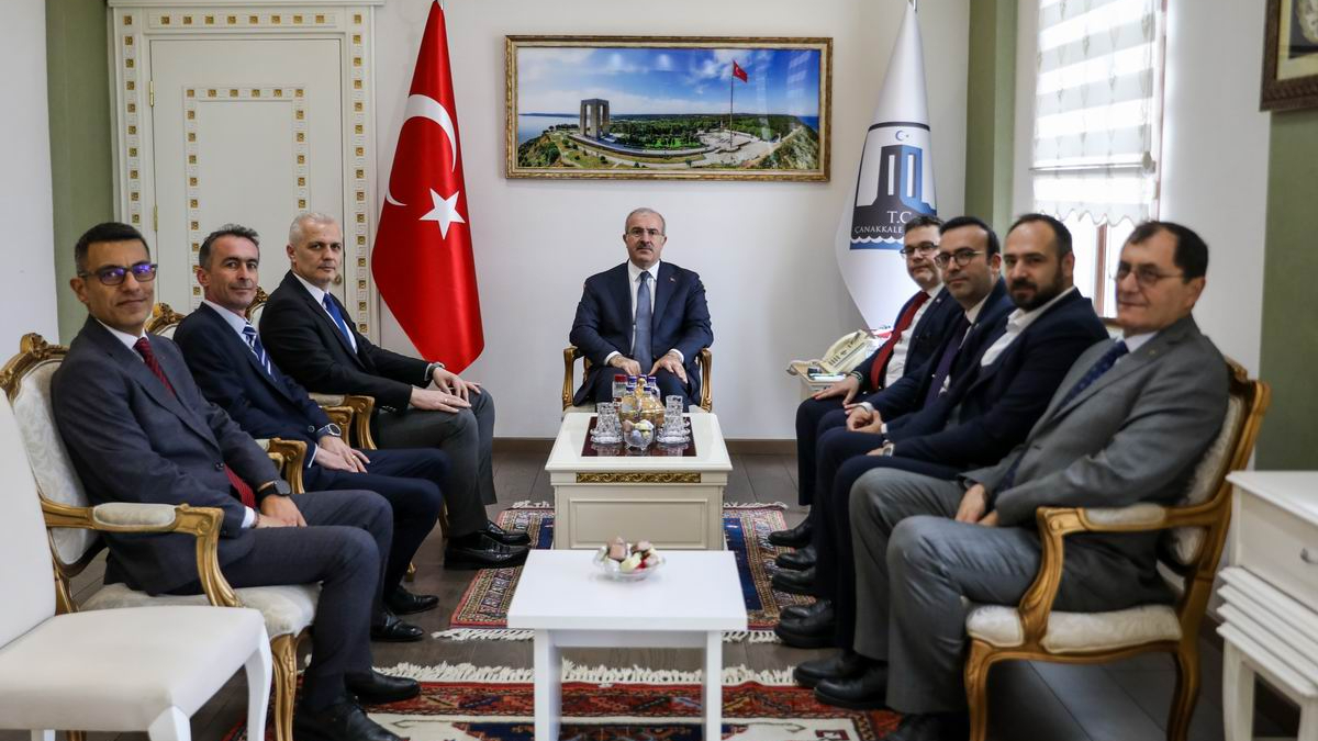 Turizm haftası kapsamında Vali Toraman’a ziyaret