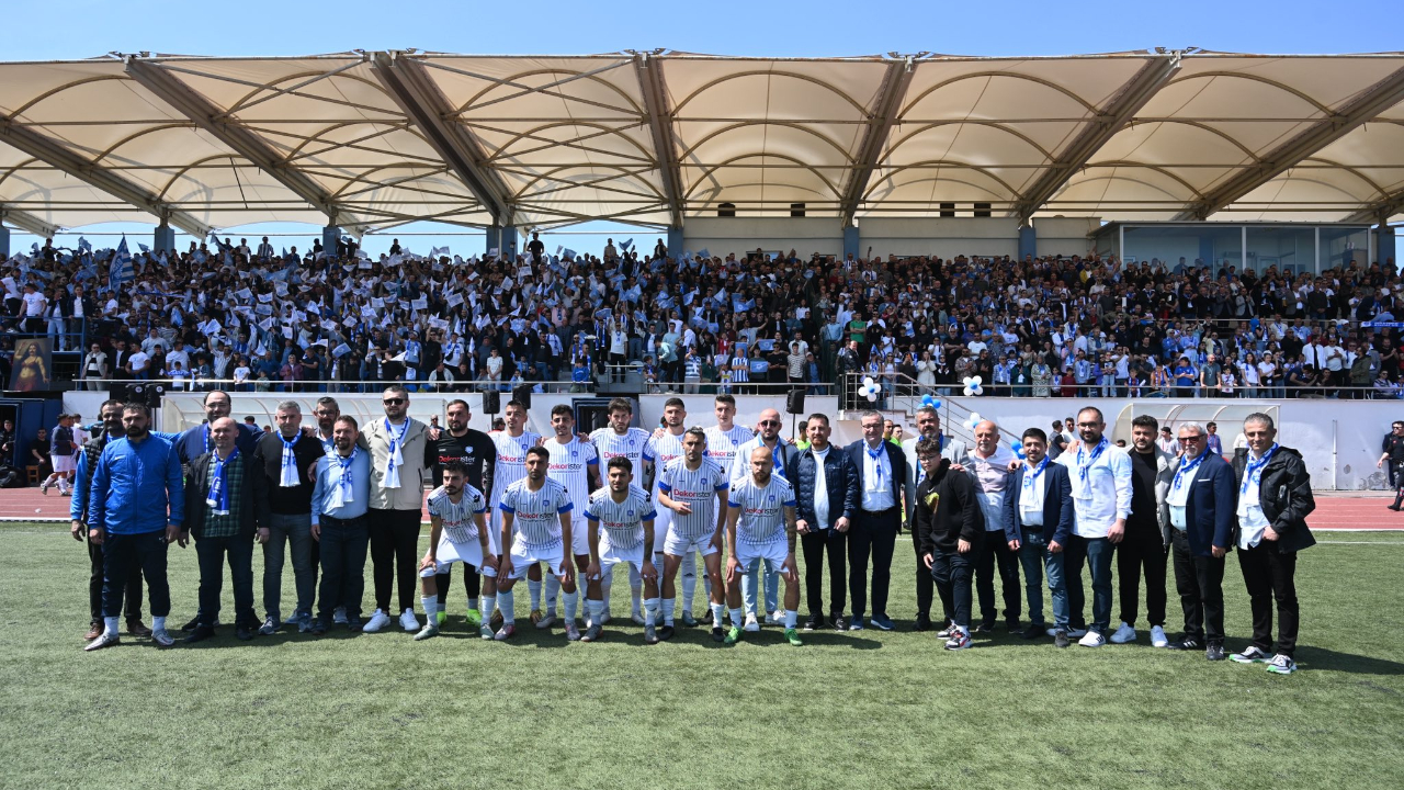 Bigaspor'da şampiyonluk coşkusu!