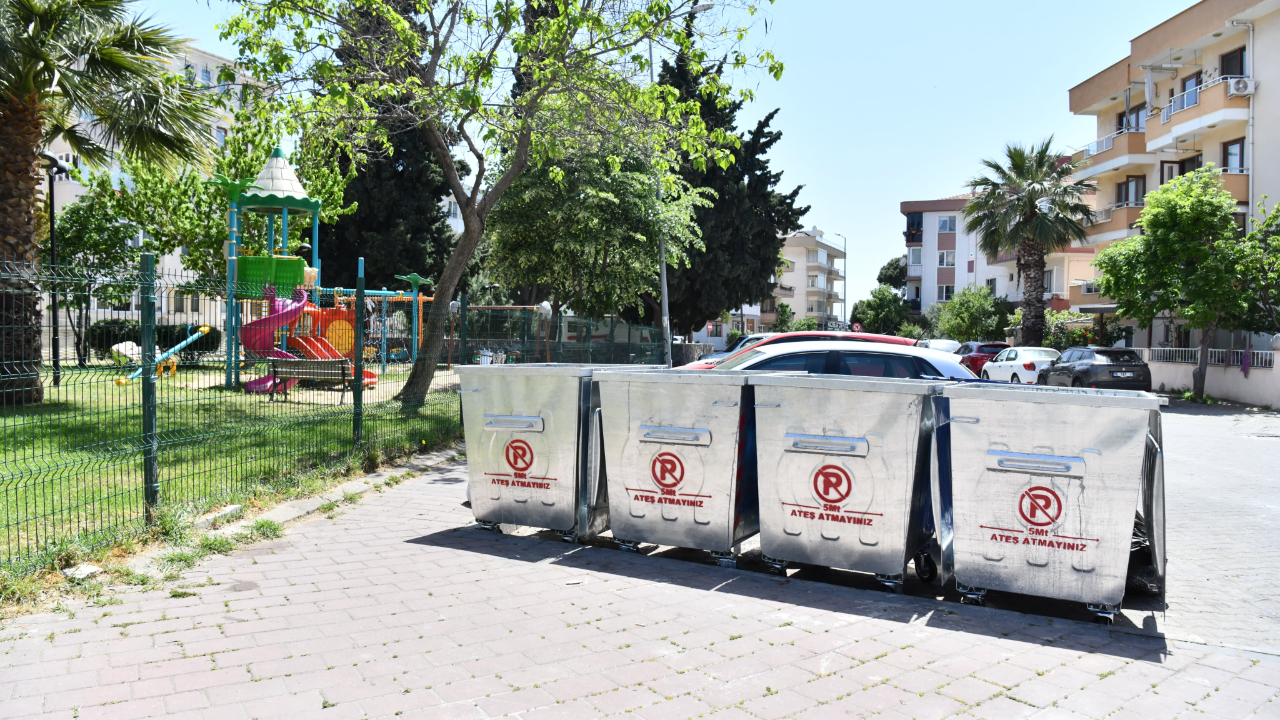 Çöp konteynerleri yenileniyor!