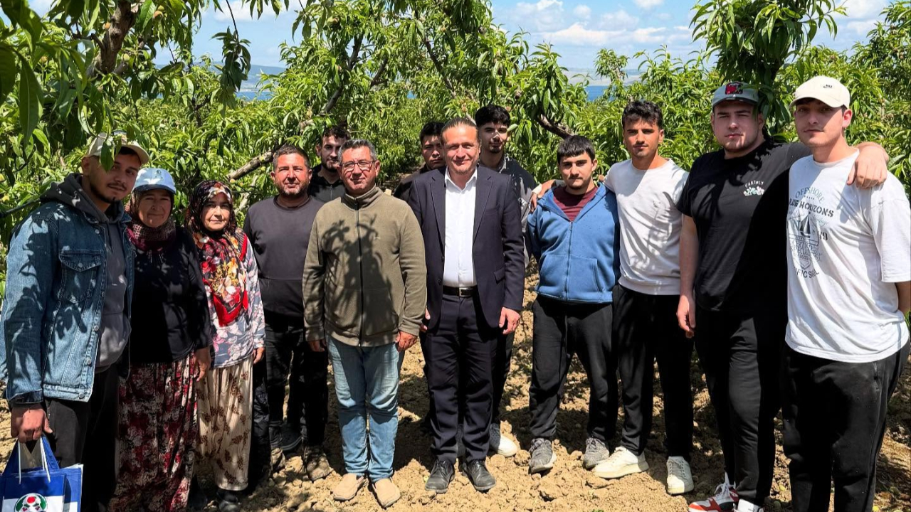 Başkan Öztürk çiftçilerle buluştu