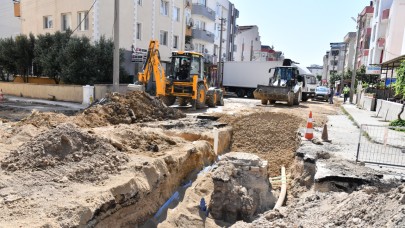 Abdi İpekçi Caddesi'nde altyapı çalışması