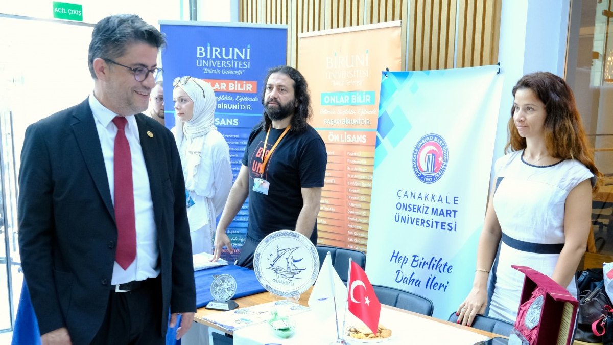 ÇOMÜ, TÜGVA Genel Merkezi’nde tanıtıldı