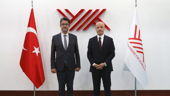 ÇOMÜ Rektörü Erenoğlu'ndan Yükseköğretim Kurulu Başkanı’na ziyaret