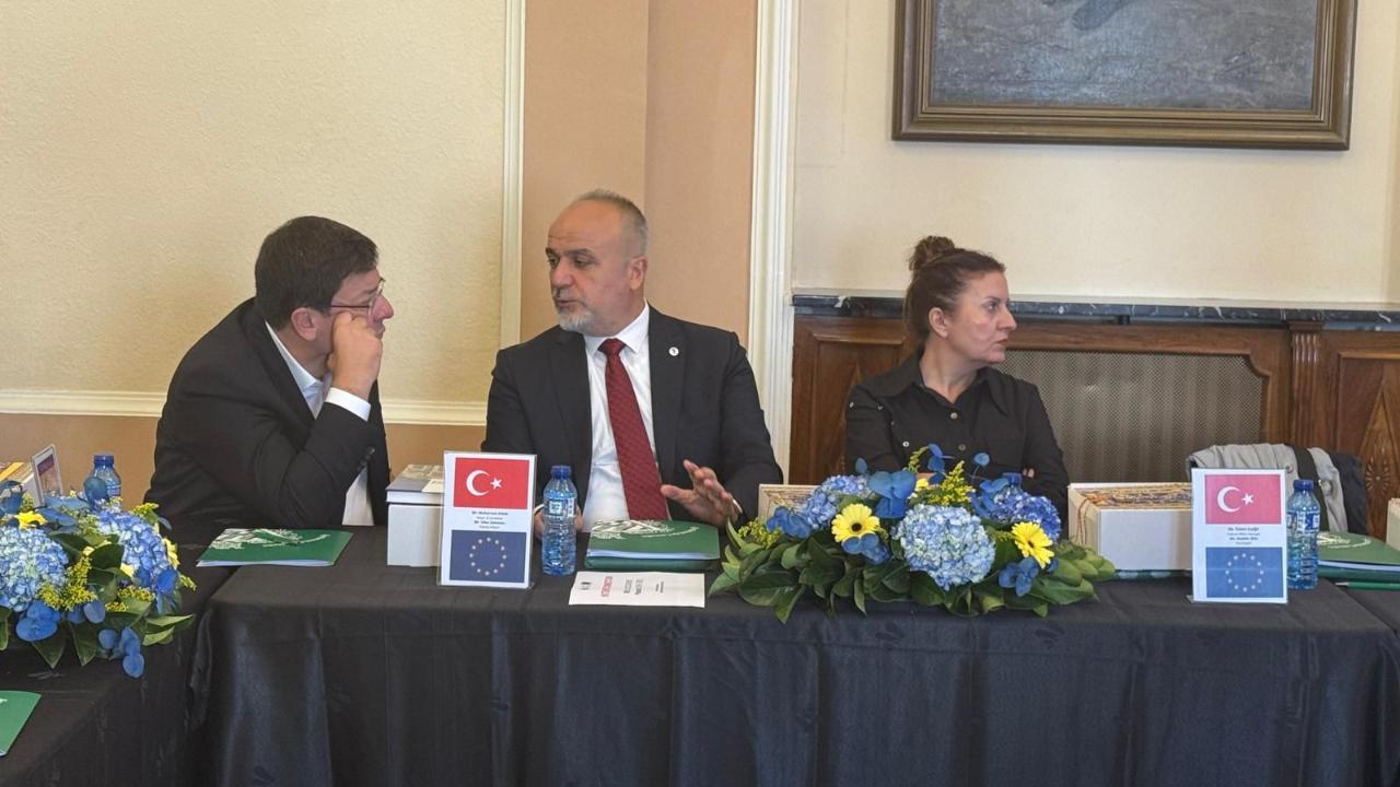 Başkan Erkek, Avrupa Seramik Rotası Genel Kurulu'nda