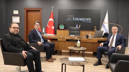 AK Parti İl Başkanı Kuzu’dan Çanakkale Teknopark’a ziyaret