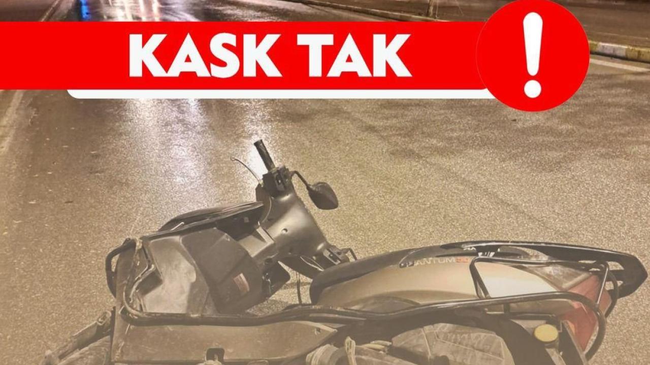 Çanakkale'de sürücülere kask tak uyarısı!