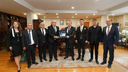 ÇTB’dan RTÜK Başkanı Daniş'e hayırlı olsun ziyareti