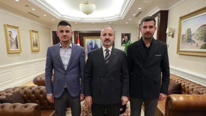 Bülent Turan, MHP Çan Teşkilatını ağırladı