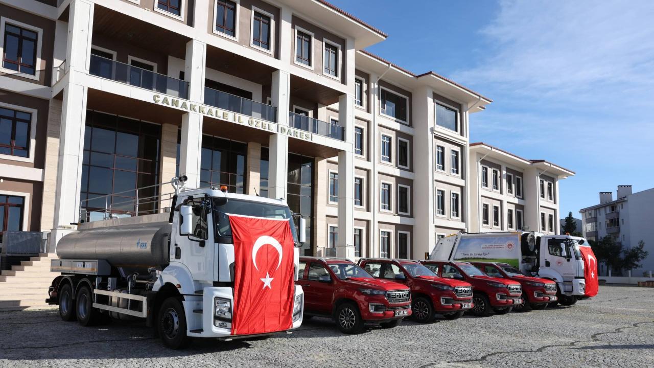İl Özel İdaresi’ne araç takviyesi!
