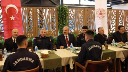 İl Jandarma Komutanlığı'ndan iftar programı