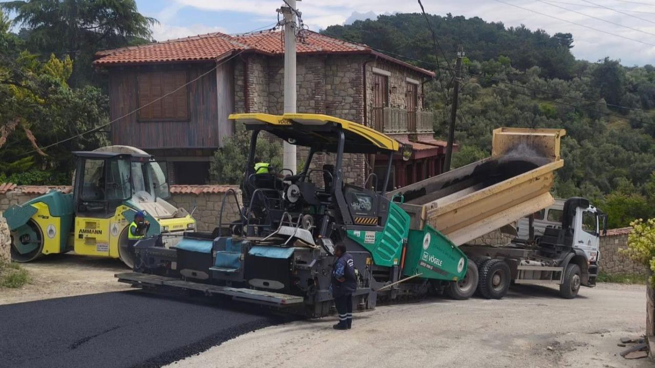 Ayvacık Yeşilyurt Köyü yolunda konforlu ulaşım!