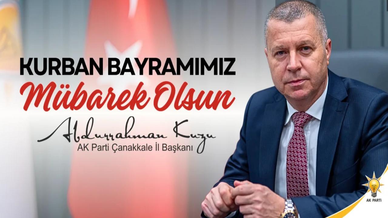 Başkan Kuzu: “Kurban Bayramı Birlik ve Dayanışmamızı Güçlendiriyor”