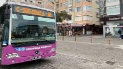 Çanakkale Belediyesi’nden ücretsiz ulaşım desteği