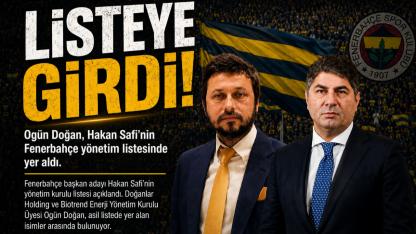 Çanakkale iş dünyasının genç ismi Ogün Doğan, Hakan Safi’nin yönetim listesinde