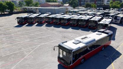 Çanakkale'de yeni otobüsler hizmete başladı