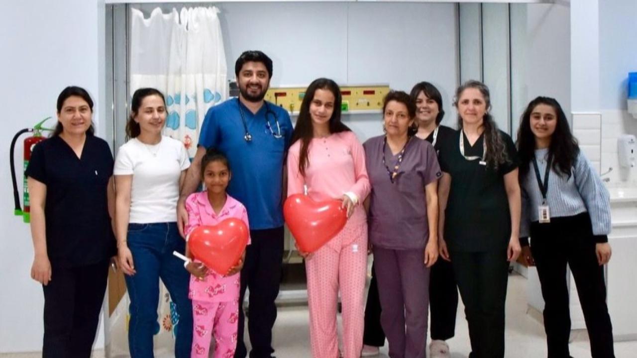 Hastanede minik kalplere büyük dokunuş…