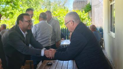 İYİ Parti heyeti köy köy gezdi