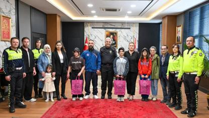 Trafik konulu Resim Yarışması'nı kazananlar belli oldu