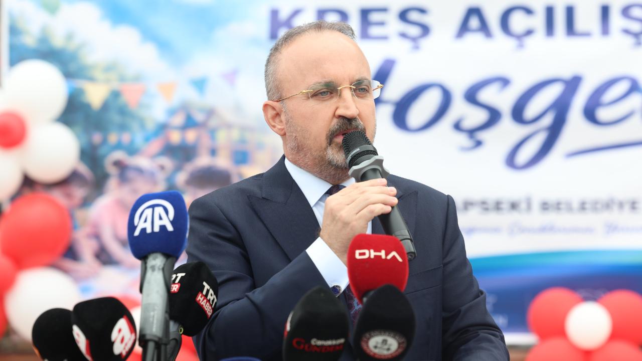 Turan'dan Lapseki'de güçlü mesajlar: "Güçlü olmaktan başka çaremiz yok"