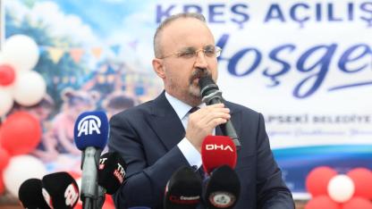Turan'dan Lapseki'de güçlü mesajlar: "Güçlü olmaktan başka çaremiz yok"
