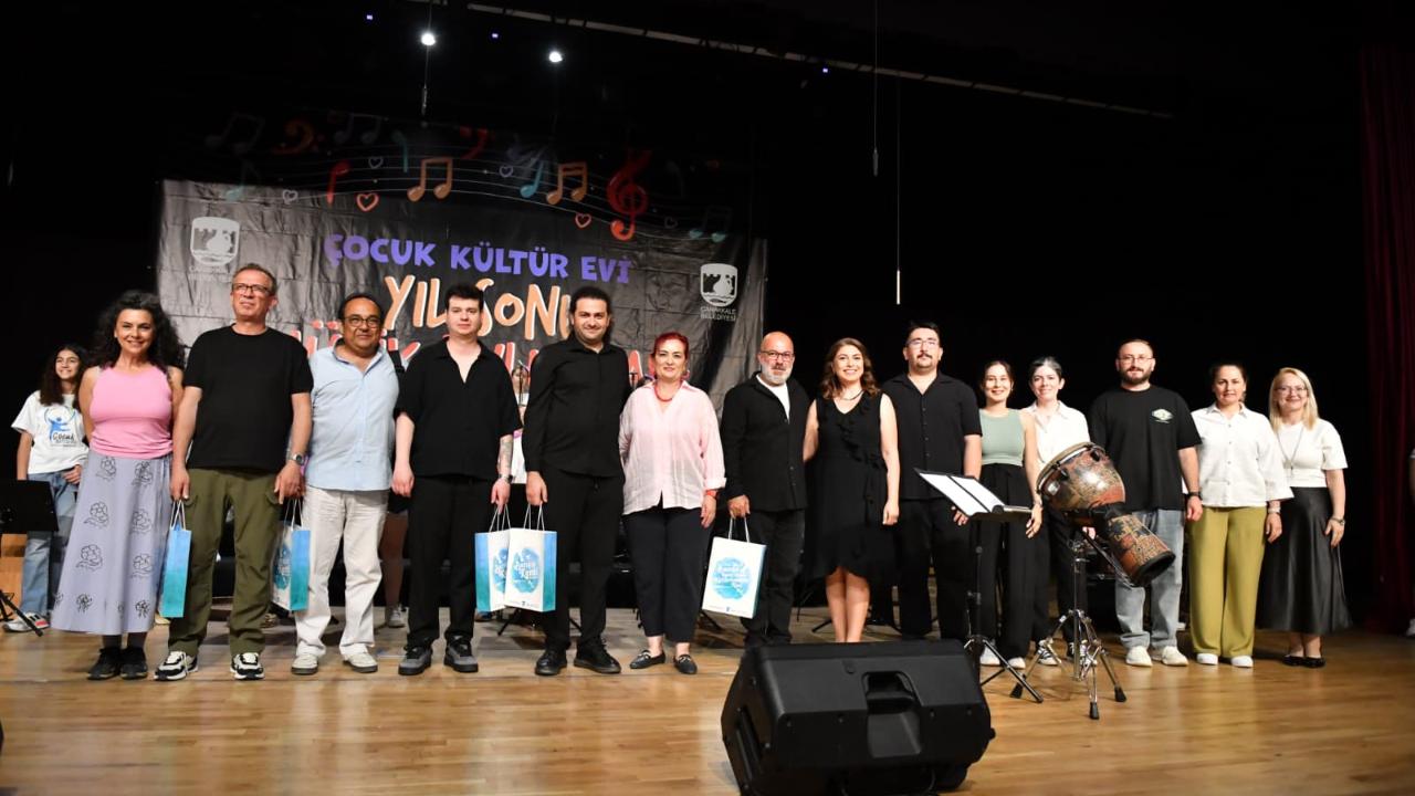 Çocuk kültür evi yıl sonu müzik buluşması büyük be