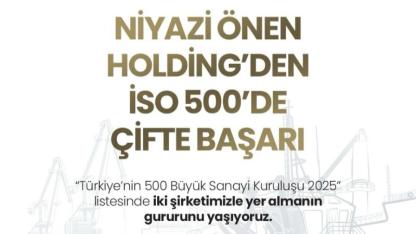 Dardanel’den İSO 500’de çifte başarı