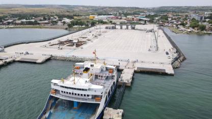 Gelibolu yeni feribot iskelesi hizmete açılıyor