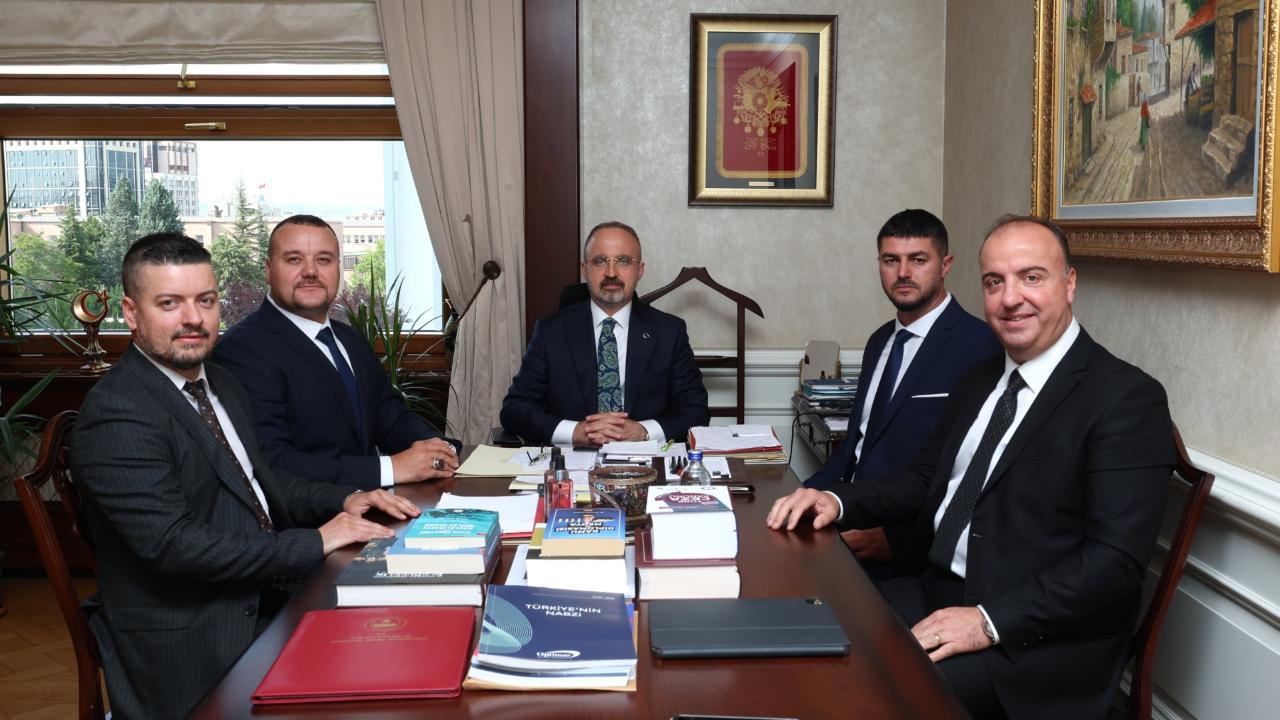MHP heyetinden Turan’a ziyaret