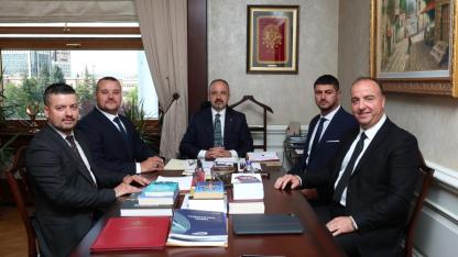 MHP heyetinden Turan’a ziyaret